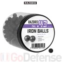 Balles caoutchouc métal Razor Gun Iron Balls - .43