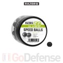 50 billes caoutchouc Razor Gun Speed Balls - .50