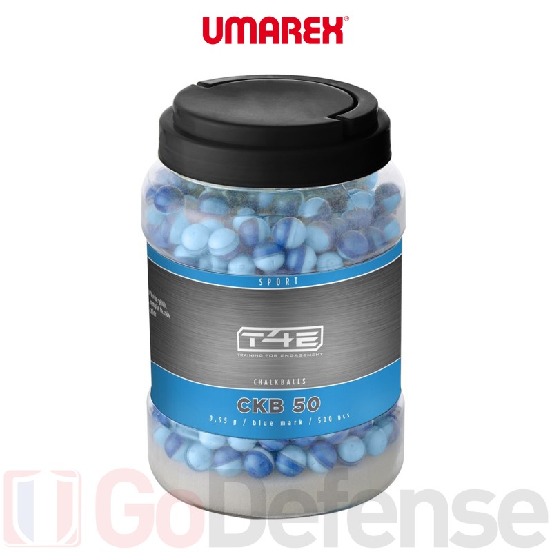 500 billes craie marquantes Umarex T4E CKB 50 - .50