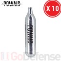 10x Cartouches CO2 Powair 12g