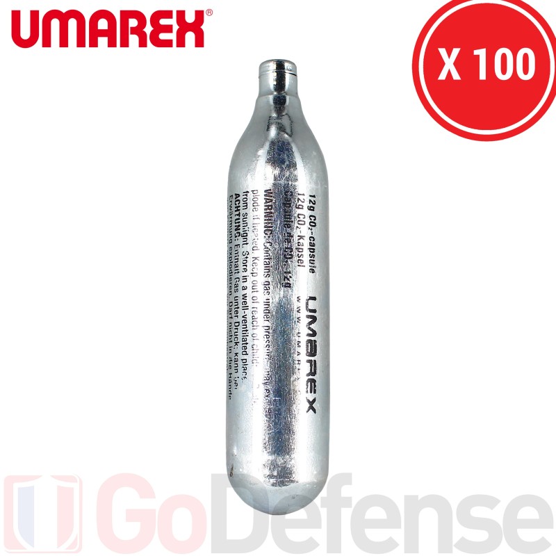 Pack de 100 cartouches Umarex CO2 12g
