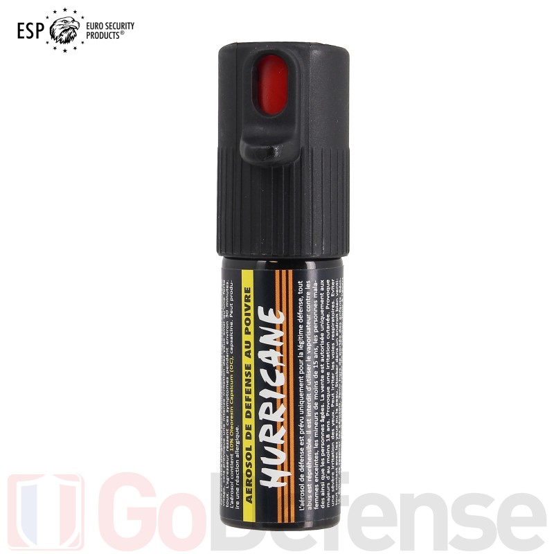 Spray de d&eacute;fense ESP Hurricane Poivre - 15ml