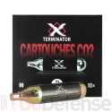 10 cartouches CO2 12g X Terminator