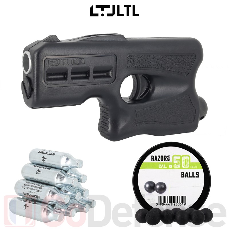 Pistolet balle caoutchouc compact LTL Delta 1.50 - .50