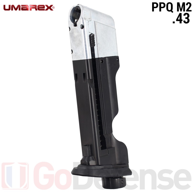 Chargeur Emergency Push pour pistolet Walther T4E PPQ-M2 cal .43