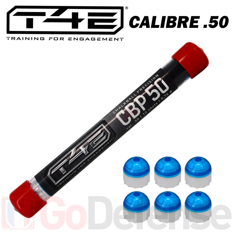 Lot de 10 Balles Umarex CBP 50 Marquage craie pr&eacute;cision .50
